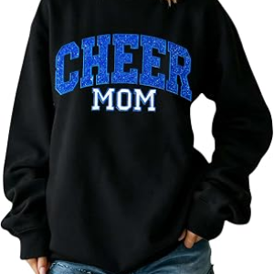 WEINEXRA Cheer Mom Sweatshirts