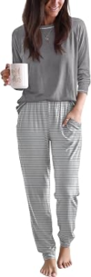 Ekouaer Women Pajama Set