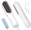 WEBEAUTY Travel Cordless Hair Straightener Brush