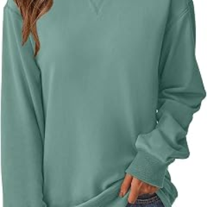 GKBK Womens Long Sleeve Sweatshirt Casual Crew Neck