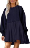 DOKURITU Women Sweatshirt Dress