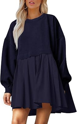 DOKURITU Women Sweatshirt Dress