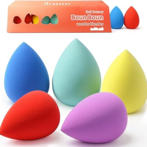 BEAKEY 5 Pack Makeup Sponge Set