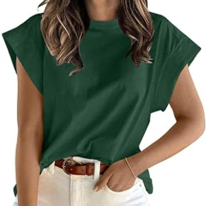 ZDC Womens Cap Sleeve Tank Tops