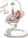 Grownsy Baby Swings for Infants, Dual Motion Side-to-Side & Front-to-Back | Baby Swing Rocker with 5 Speeds and Built-in Music, 270° Seat Rotation, 5-Point Harness for Newborn 0-9 Months