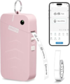 ORGSTA Label Maker, S001 Portable Bluetooth Label Maker Machine with Tape, Thermal Label Printer for Home, Office, School Organization, Wireless Mini Labeler Machine, Pink