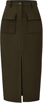 KIRUNDO Pencil Skirt K324