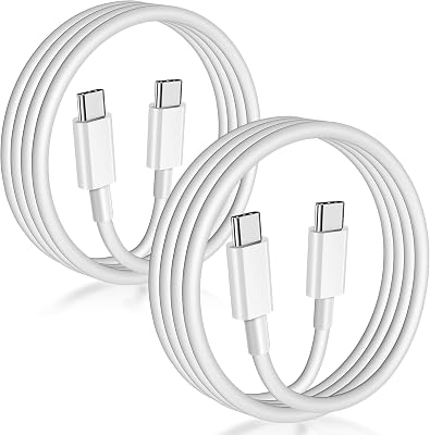 APFEN USB C to USB C Cable 6FT 2Pack