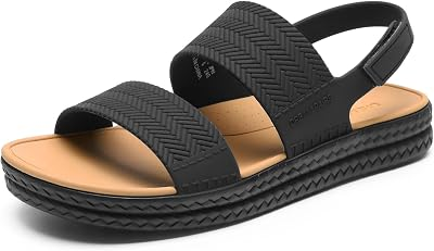 DREAM PAIRS Women's Beach Water Flat Sandals