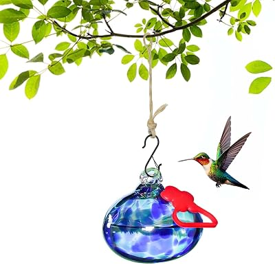 POZFUN Hanging Hummingbird Feeders