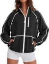 FISOEW Womens Athletic Jackets