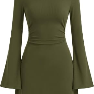 BTFBM Long Sleeve Mini Dresses