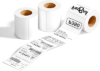 3 Rolls Thermal Label Stickers 1.57″x1.18″ (40x30mm) Waterproof Scratch & Oil Proof 230 Pcs Per Roll