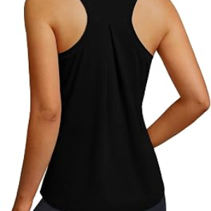 Women’s Racerback Tank Tops Loose Fit Workout Shirts