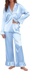 EKOUAER Satin Pajamas
