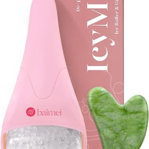 BAIMEI Ice Roller for Face & Gua Sha Set