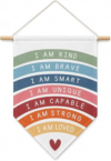 BUILDINEST Positive Affirmations Wall Art for Kids