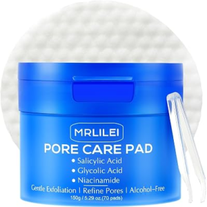 BHA Salicylic Acid Toner Pads Dual-Textured Exfoliating Pads