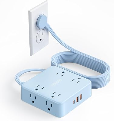 NTONPOWER 5FT Blue Extension Cord