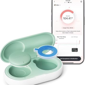 Momcozy Wearable Digital Thermometer for Baby, Continuous App Monitoring