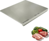 304 Stainless Steel Cutting Boards for Kitchen, 19.7″ x 15.7″ | Double-Sided Metal Cutting Board, Large L-Shaped Countertop Chopping Board with lip for Meat, Vegetables and Bread Baking
