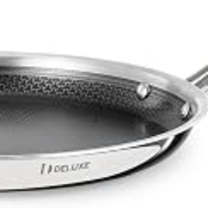 DELUXE 12″” Hybrid Ceramic Nonstick Griddle Pan