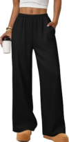 WIHOLL Womens Wide Leg Pajamas Pants
