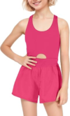 JiAmy Girls Workout Jumpsuit