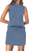 XIEERDUO Two Piece Skirt Sets