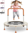 BCAN 36″ Toddler Trampoline for Kids