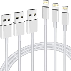 HI-MOBILER 3Pack iPhone Charger Cable