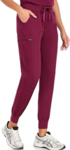 VECARDI Womens Scrub Jogger Pants