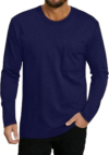 UNCLECAT Mens Long Sleeve Shirts