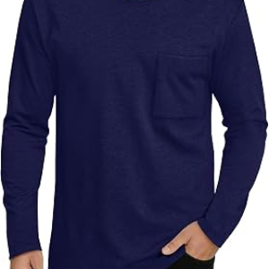UNCLECAT Mens Long Sleeve Shirts