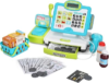 FS Pretend Play Calculator Cash Register Toy as Preschool Gift for Kids, Classic Count Toy with Sound, Microphone, Scanner, Pretend Credit Card, Play Food for Boys & Girls, Ages 3 4 5 6 7