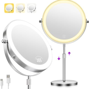 ZLROLUYN Makeup Mirror with Lights