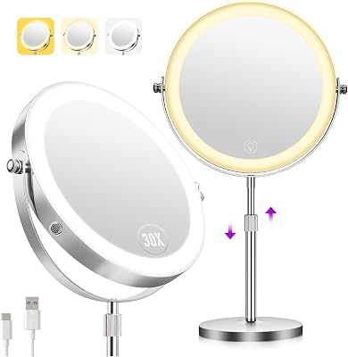 ZLROLUYN Makeup Mirror with Lights