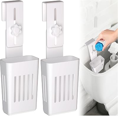 OWEMIN 2Pcs Toilet Tank Tablet Holder