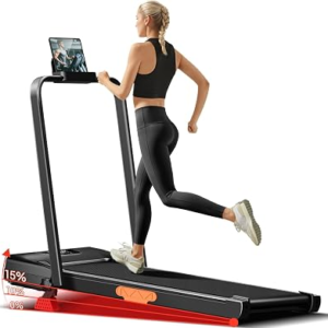 AUDAXFIT Walking Pad with 15% Incline