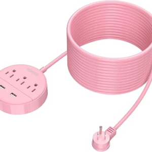 NTONPOWER 25ft Flat Plug Power Strip