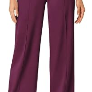 DLOODA Womens Wide Leg Work Pants