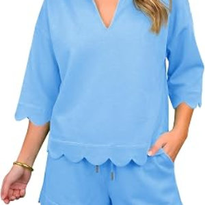 FISOEW Womens 2 Piece Short Sets