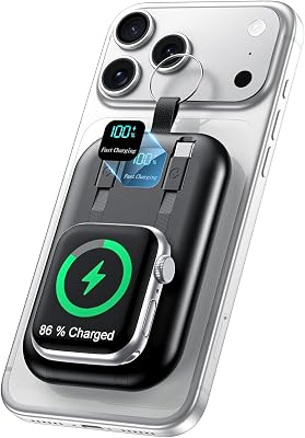 MIZUIA Magnetic Portable Charger 10000mAh