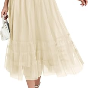 Casly Lamiit Women’s Midi A Line Skirt