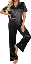 EKOUAER Silk Pajamas Set 2 Piece