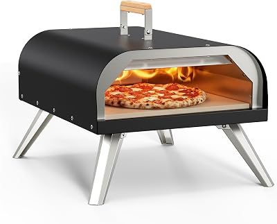 WOOCIT 12" Multi-Fuel Outdoor Pizza Oven