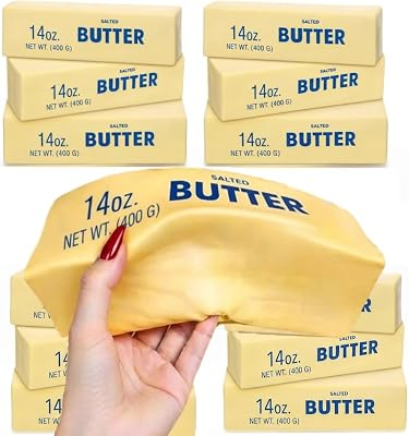 10in Giant Butter Squishy,Large Slow Rising squishys,Big Squishy Butter Stress Relief Squeeze T