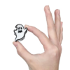Cute Halloween Hair Clips for Women Mini White Ghost Acetate Clip Claws
