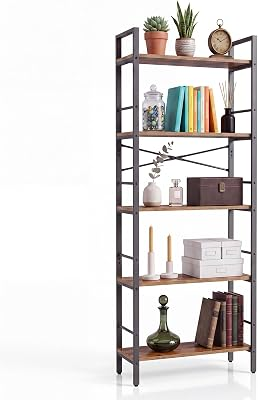 GARVEE 5-Tier 67" H Book Shelves
