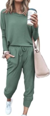 PRETTYGARDEN Travel Outfit Women 2 Piece Lounge Sets